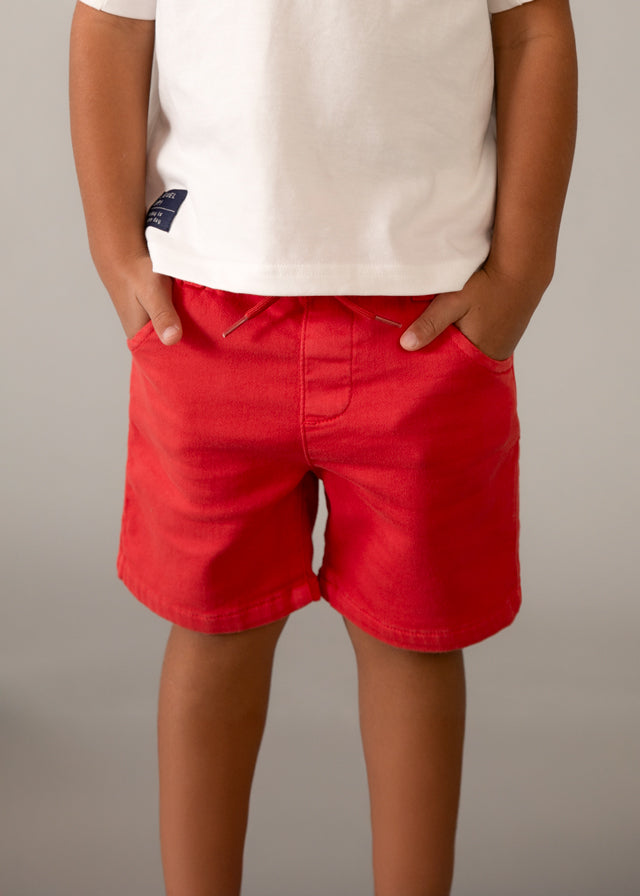❤️ Zomerse Basic Short – Fresh Red