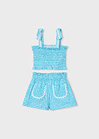 💙 Blue Breeze Set – Fris Zomerplezier in Vichy