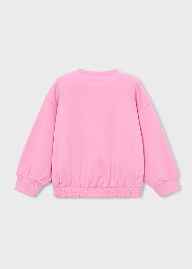 💗 Roze Sweater “Pady” met Hartdetail