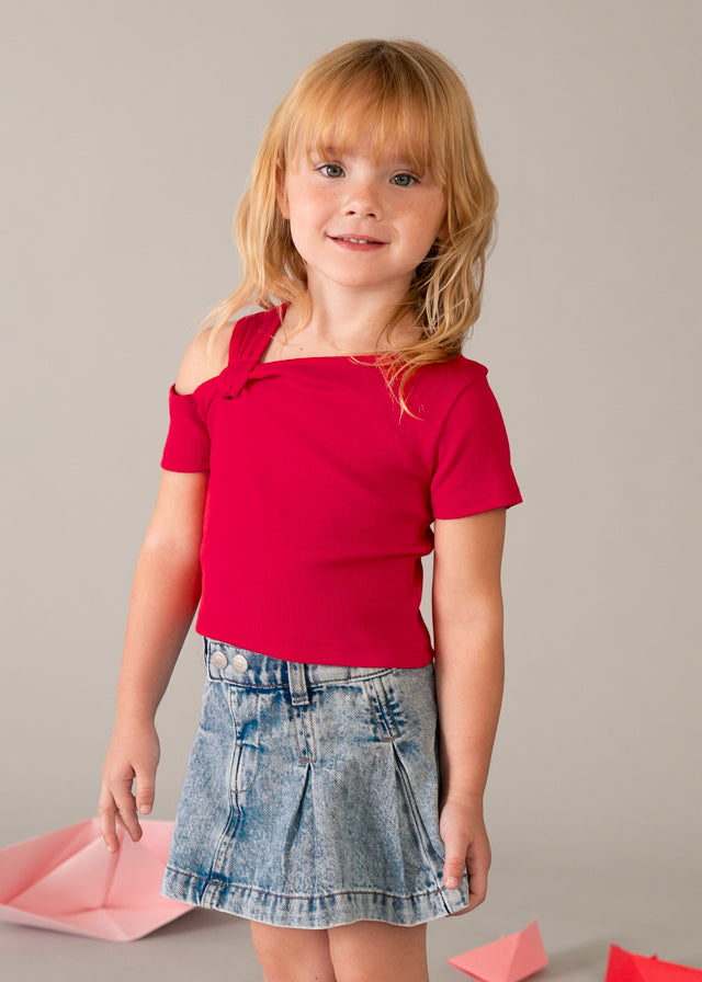 💙 Denim Twirl Rokje – Stoer & Speels met Zomerflair