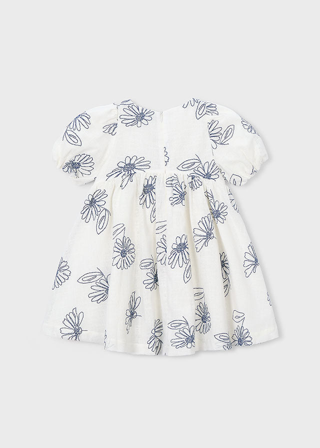 🌼 Daisy Whisper Jurkje – Tijdloze Zachtheid met Bloemenprint