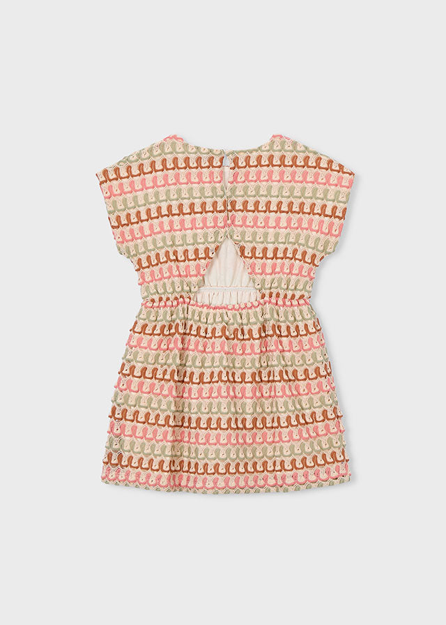 🍑 Sunny Steps Jurkje – Speels & Stijlvol met een Verrassing Achteraan
