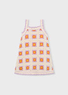 🌈 Sunny Tiles Jurkje – Speels Zomerplezier met Retro Touch