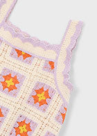 🌈 Sunny Tiles Jurkje – Speels Zomerplezier met Retro Touch