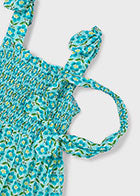 💚 Sea Breeze Jurkje met Haarband – Fris, Speels & Zomerklaar