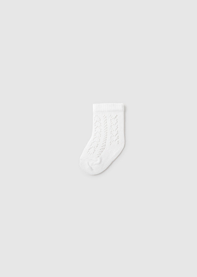 🤍 Fijne Babysokjes – Classic Knit
