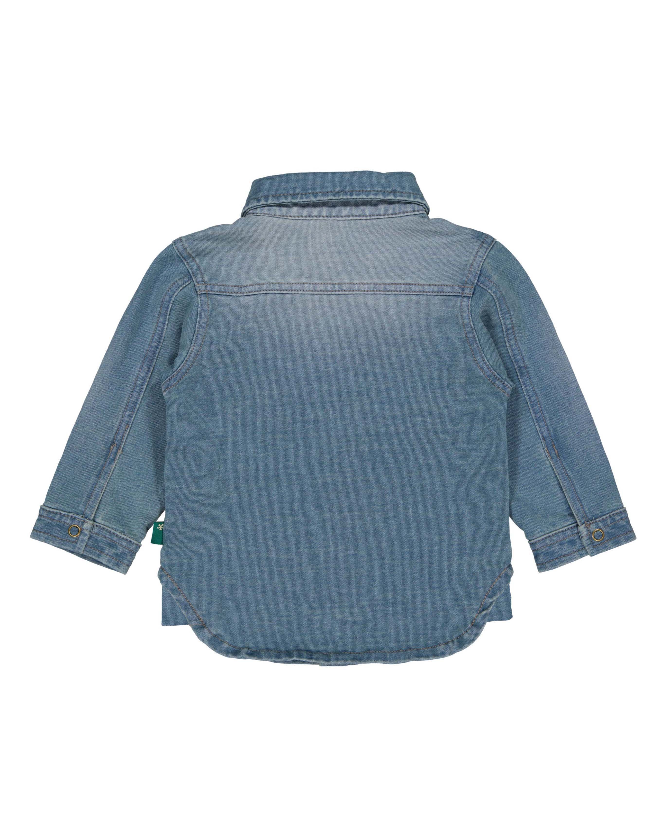 👉 Denim Babyhemd in Zacht Jeans – Stoer & Comfortabel