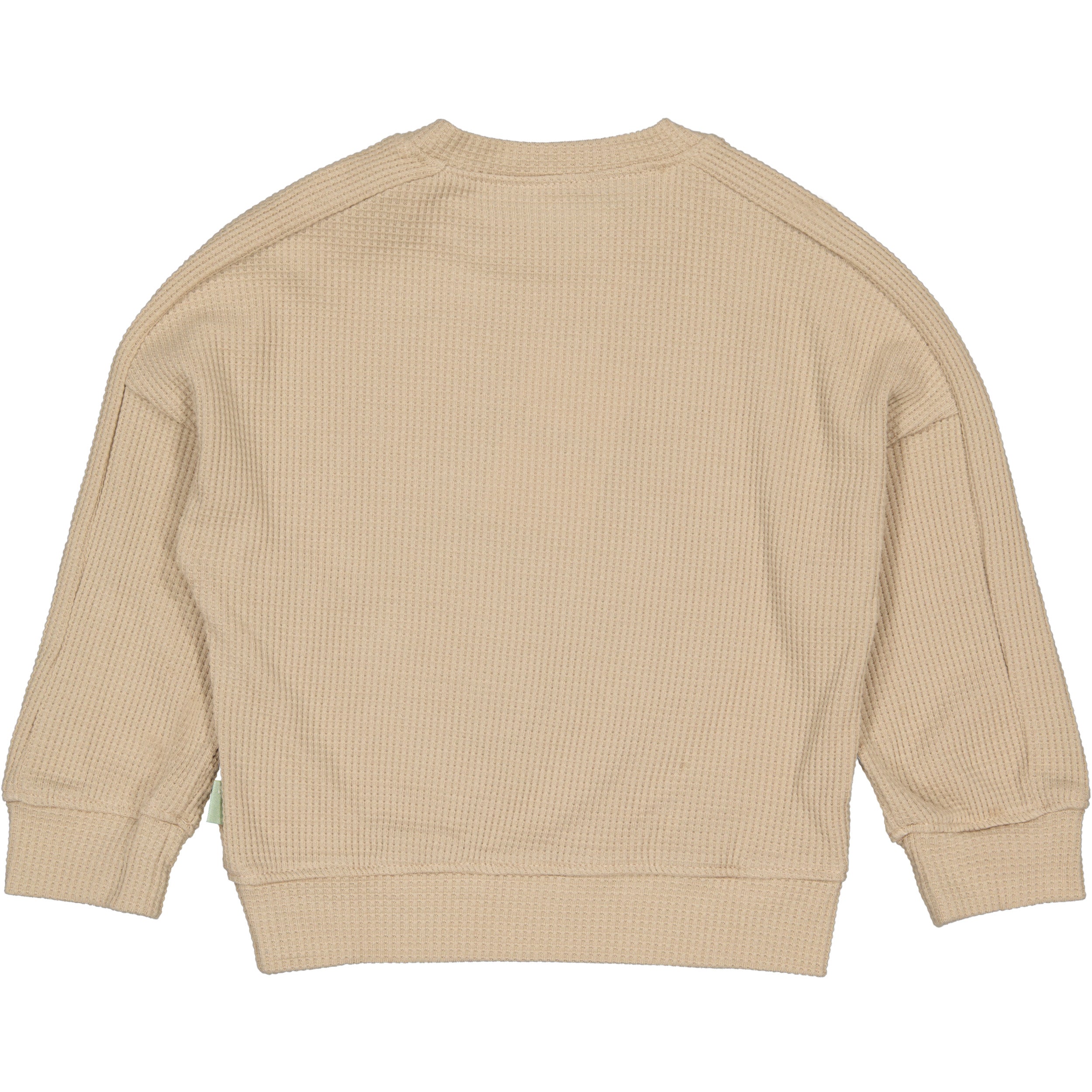 🍩🤍 Original Bess Waffle Sweater – Zachte Babytrui met Donutprint