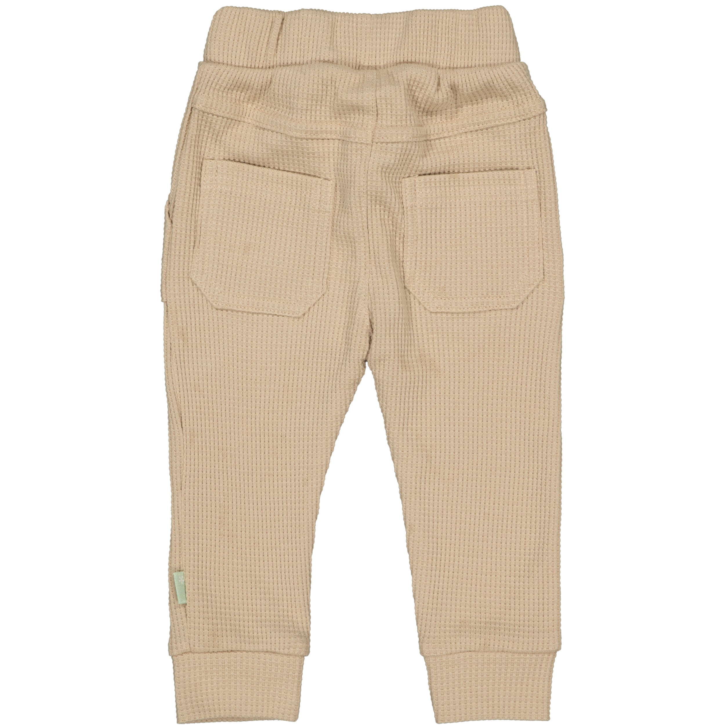 🤍👶 Soft Waffle Joggingbroek – Comfortabele Babybroek in Beige