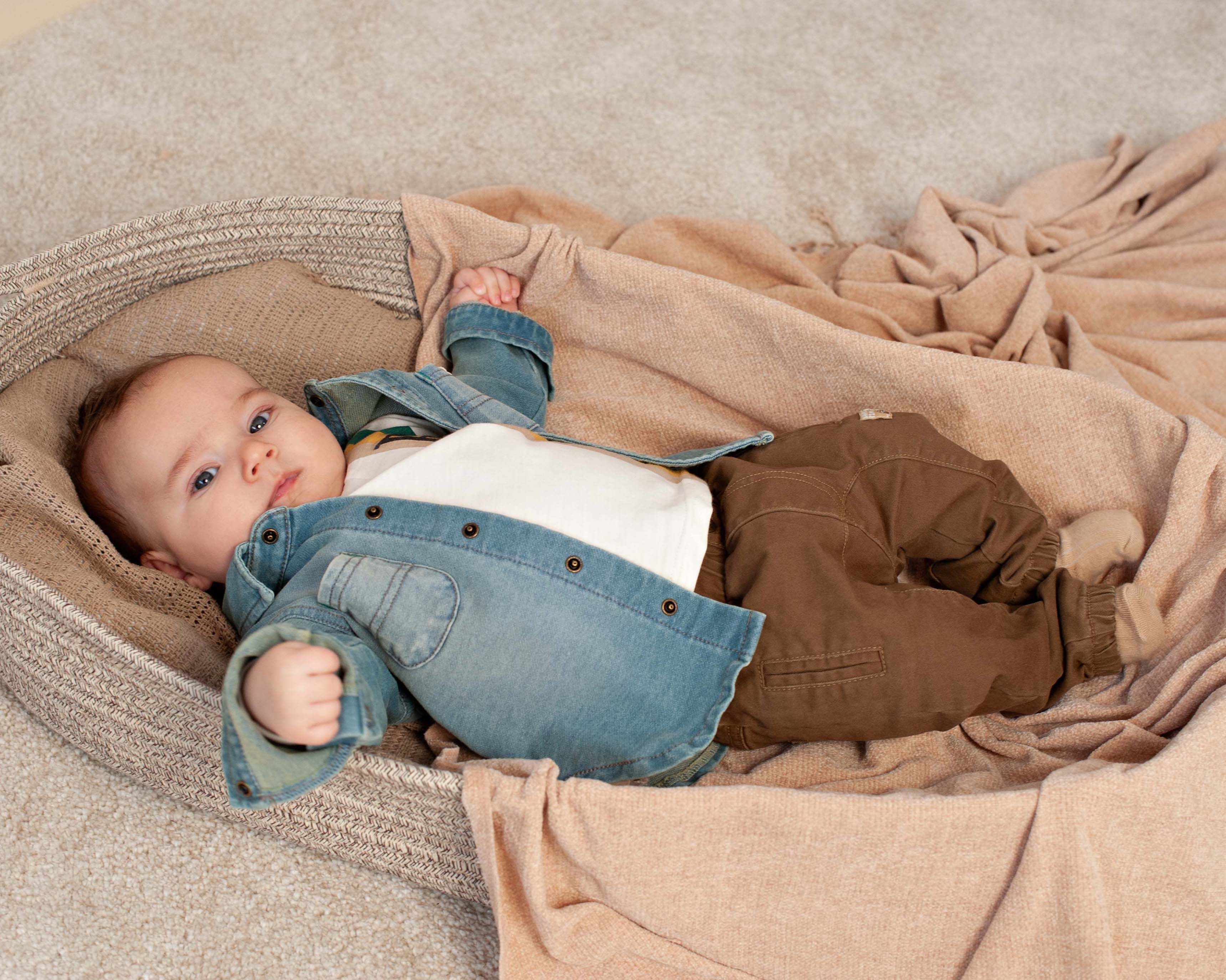 🤎👶 Little Adventurer Broek – Comfortabele Babybroek in Warm Bruin
