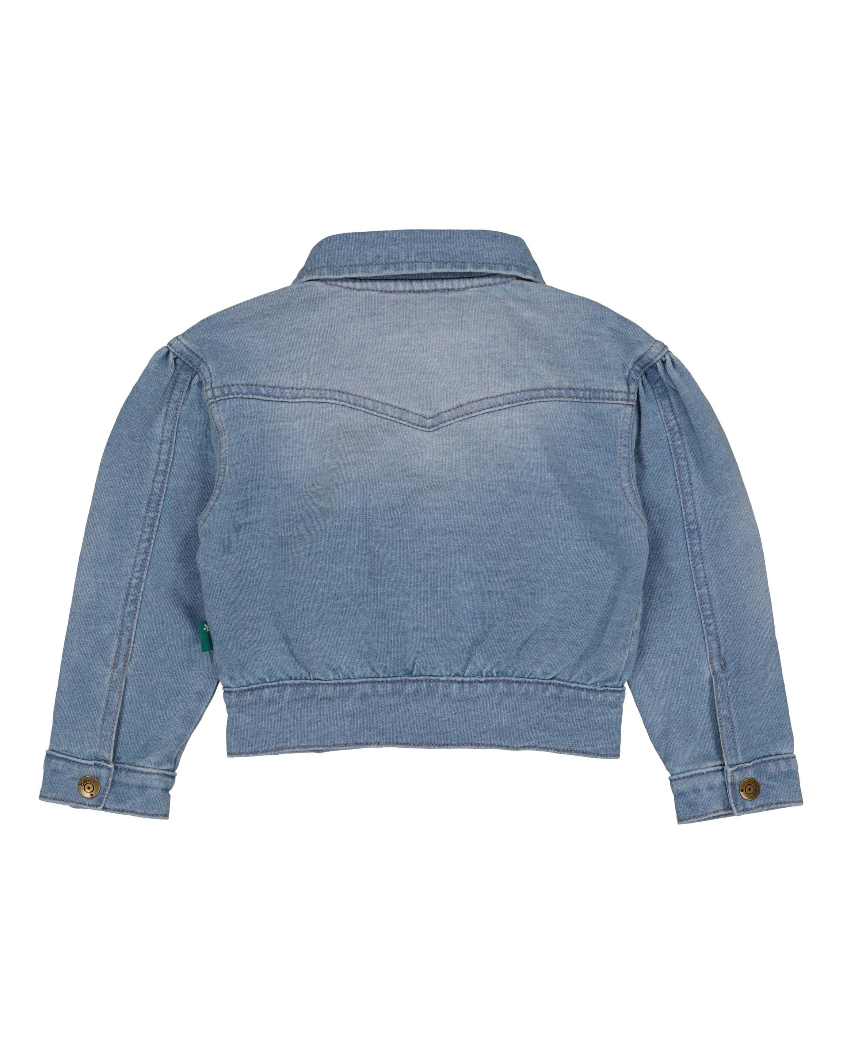 💙💗 Sweet Hearts Denim Jasje – Zacht Spijkerjasje voor Baby’s