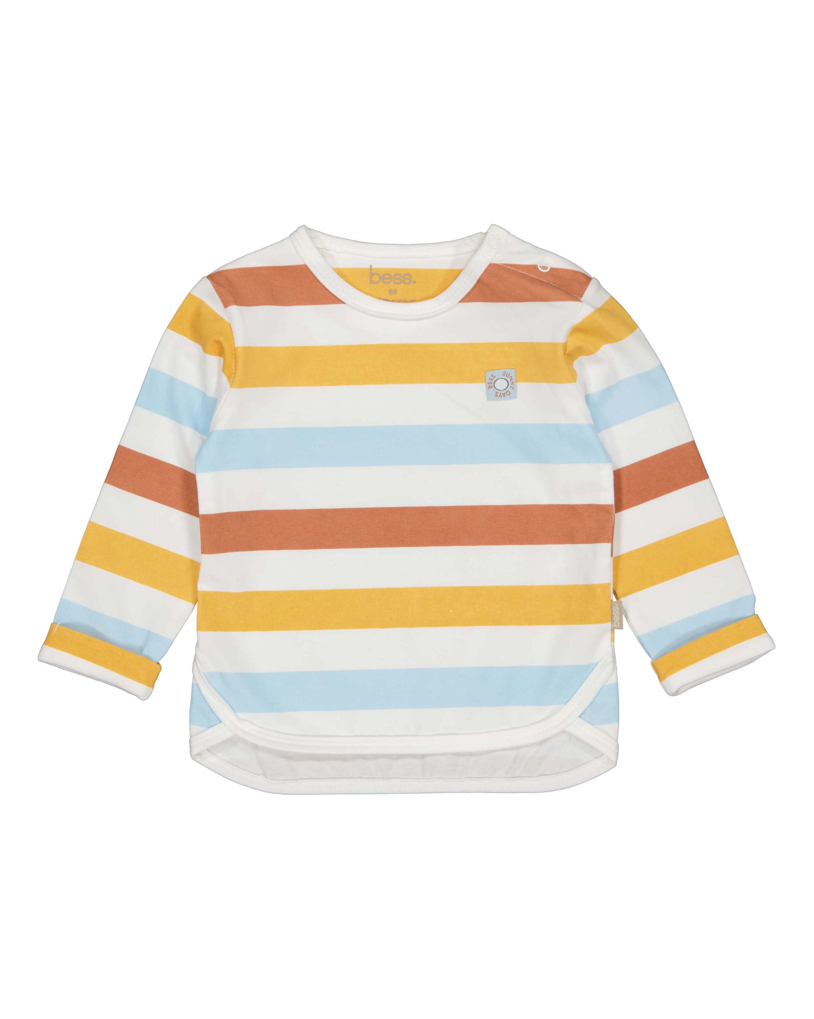 🌈 Zachte Gestreepte Baby Sweater – BESS