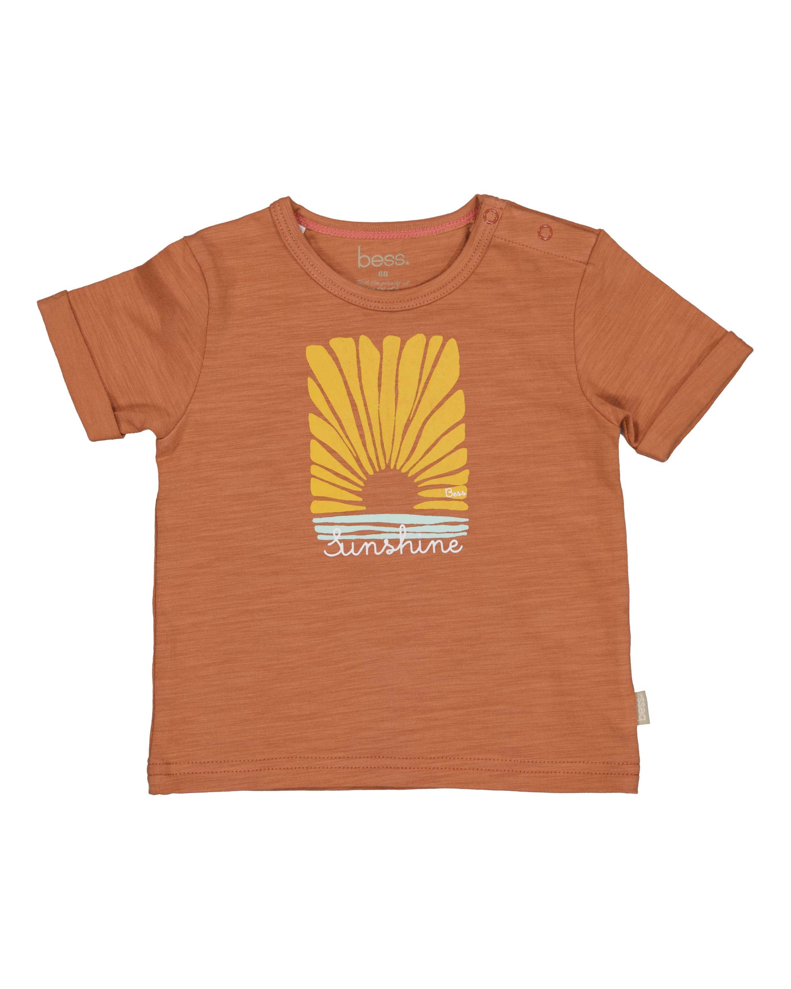 ☀️ Sunshine Baby T-shirt – Warm Terracotta | BESS
