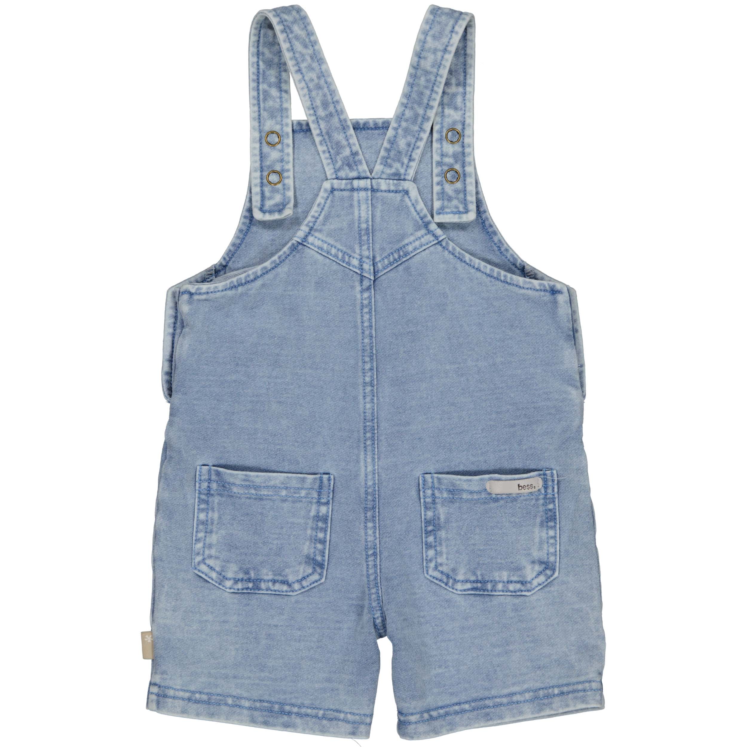 🌞 Sunshine Days Tuinbroek – Denim | BESS