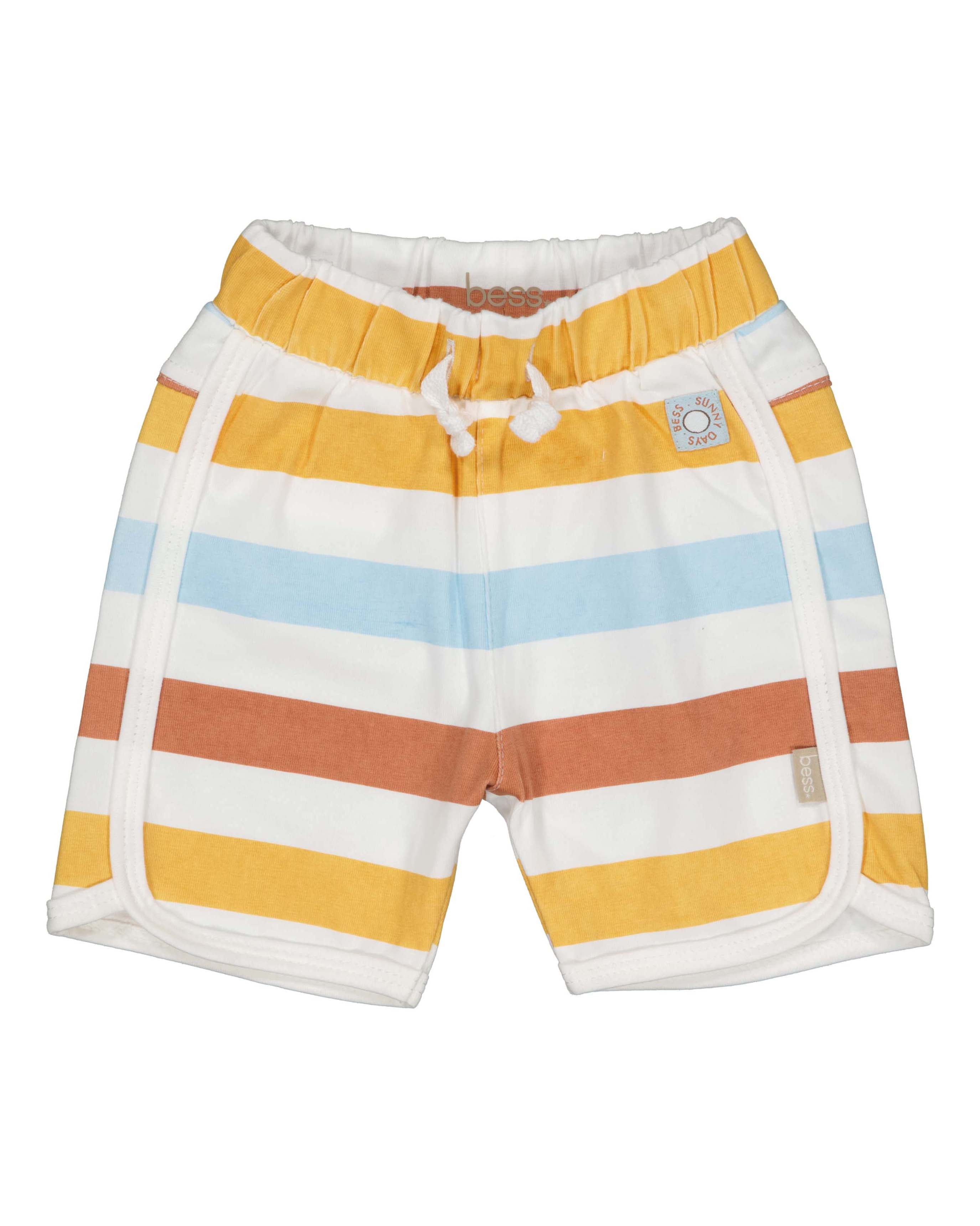 🌈 Zomerse Strepen Baby Short – Sunny Days | BESS