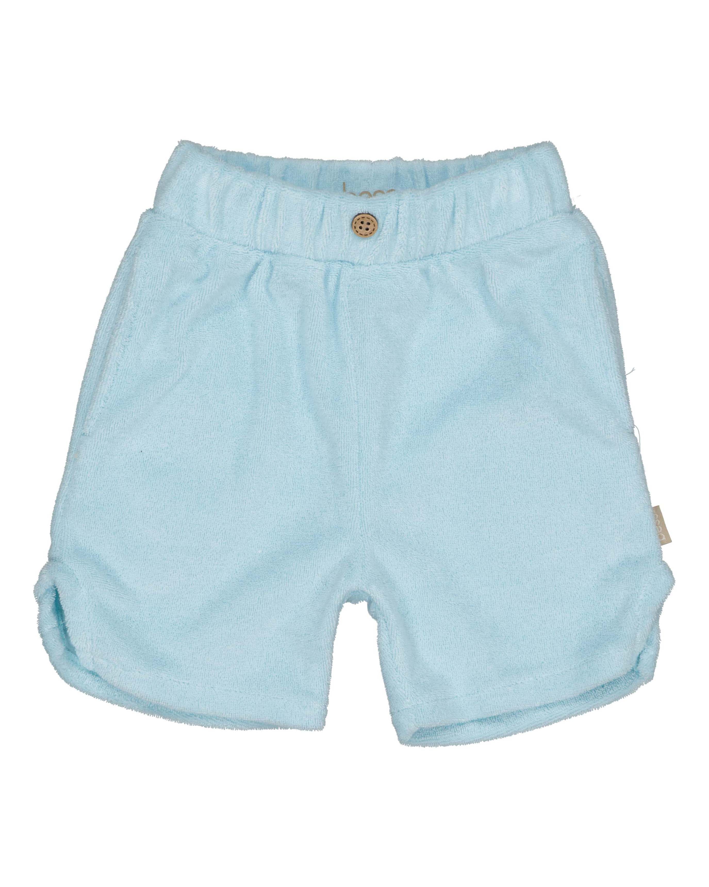 ☁️ Zacht Badstof Baby Short – Sky Blue | BESS