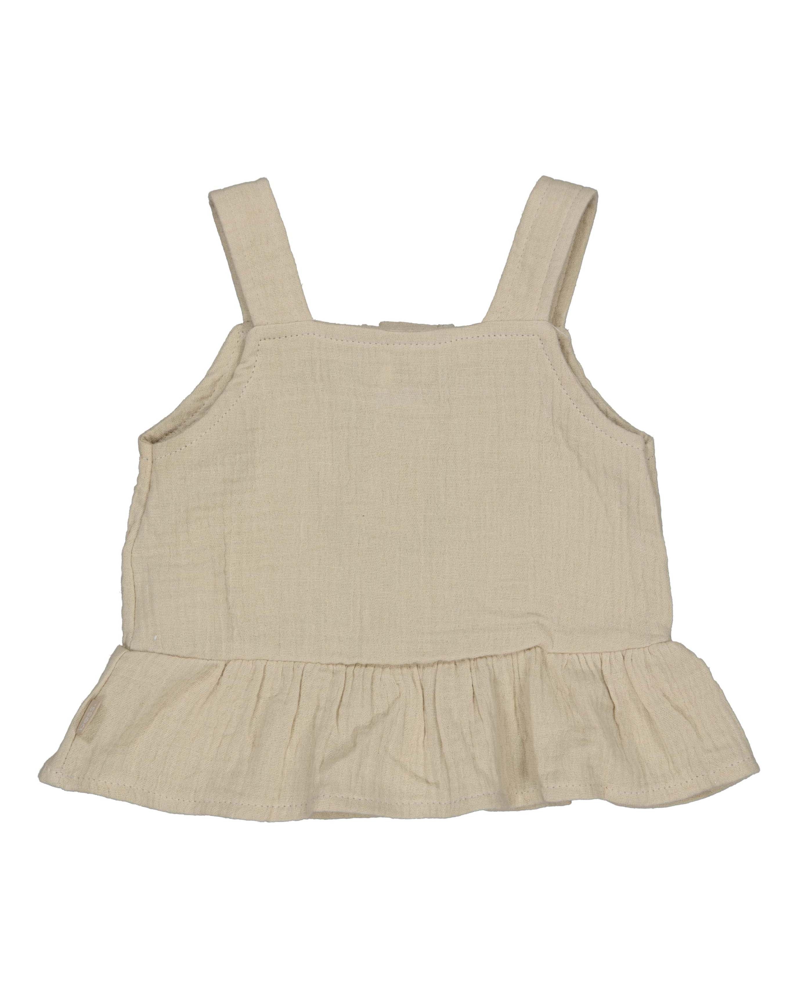 🌿 Zomerse Baby Top met Ruches – Natural Breeze | BESS