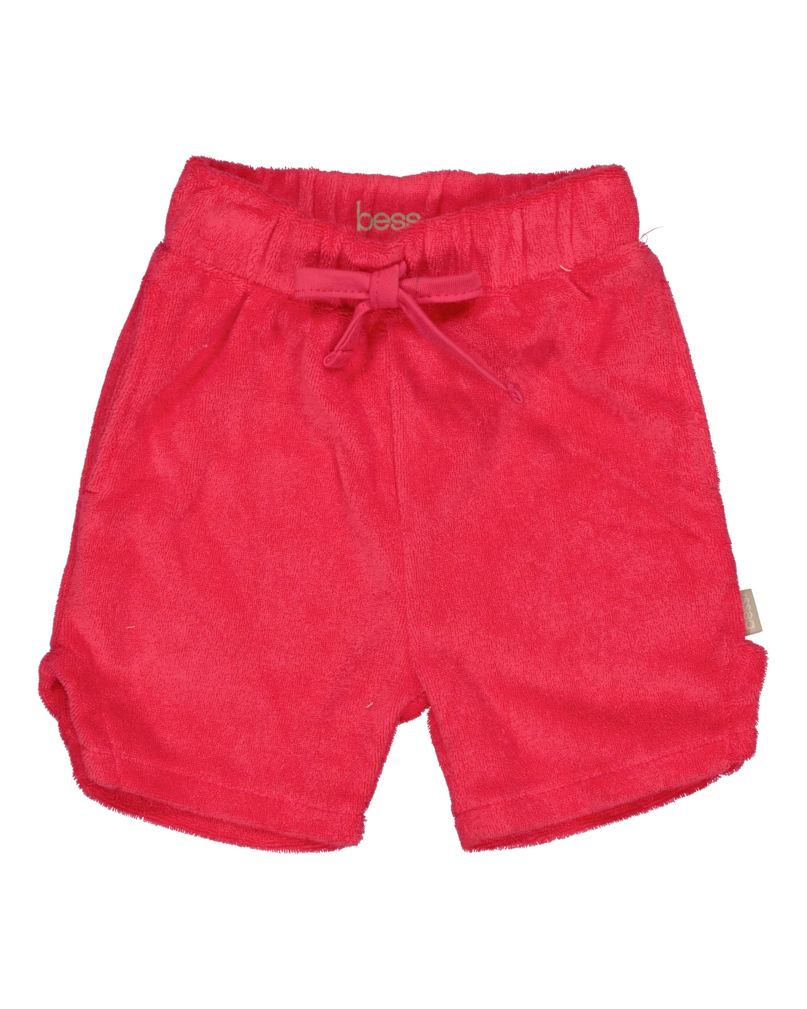 ❤️ Zacht Badstof Shortje – Summer Coral | BESS