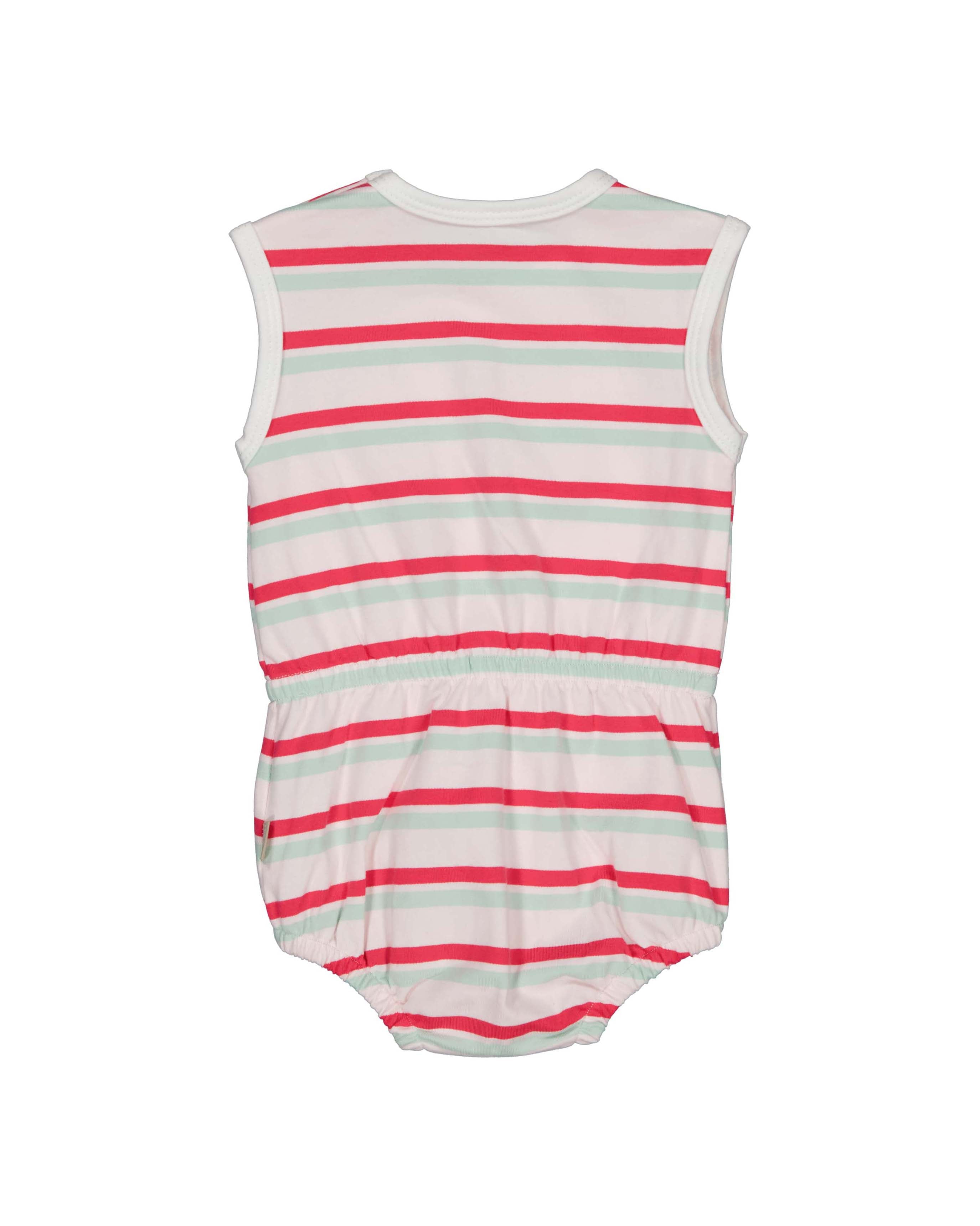 🍉 Zomerse Gestreepte Baby Romper – Watermelon Vibes | BESS