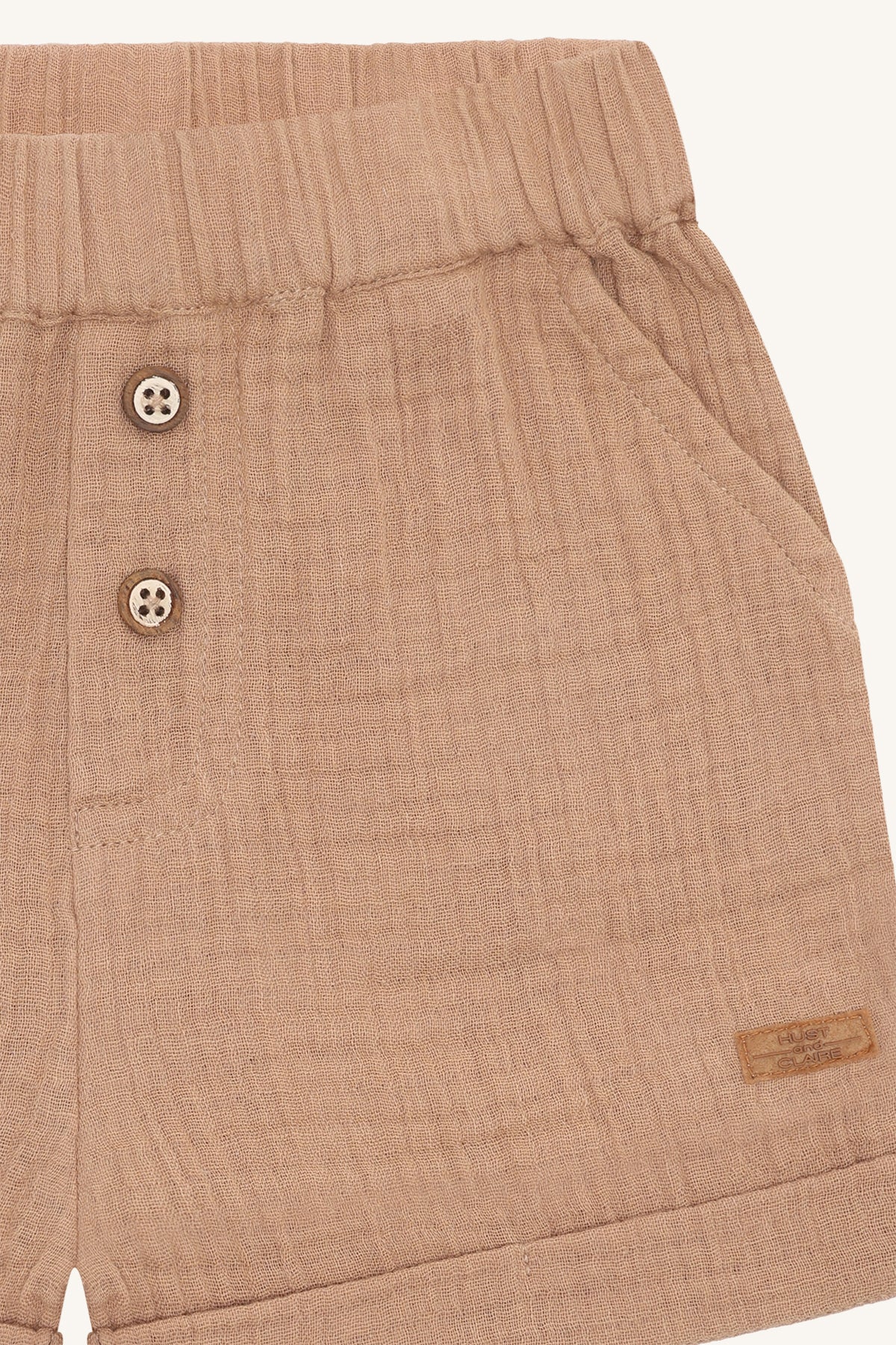 ☀️ Zomerse Musthave: Zachte Muslin Short 🌿👶