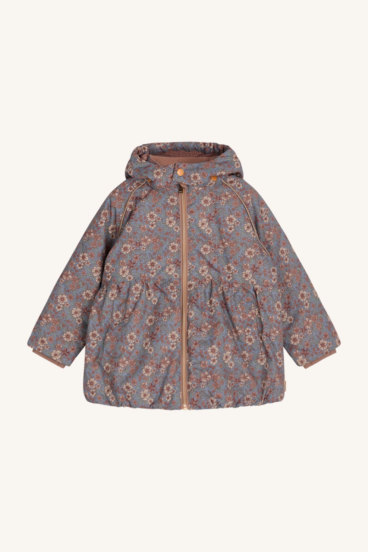Leuke gebloemde winterjas van Hust&Claire