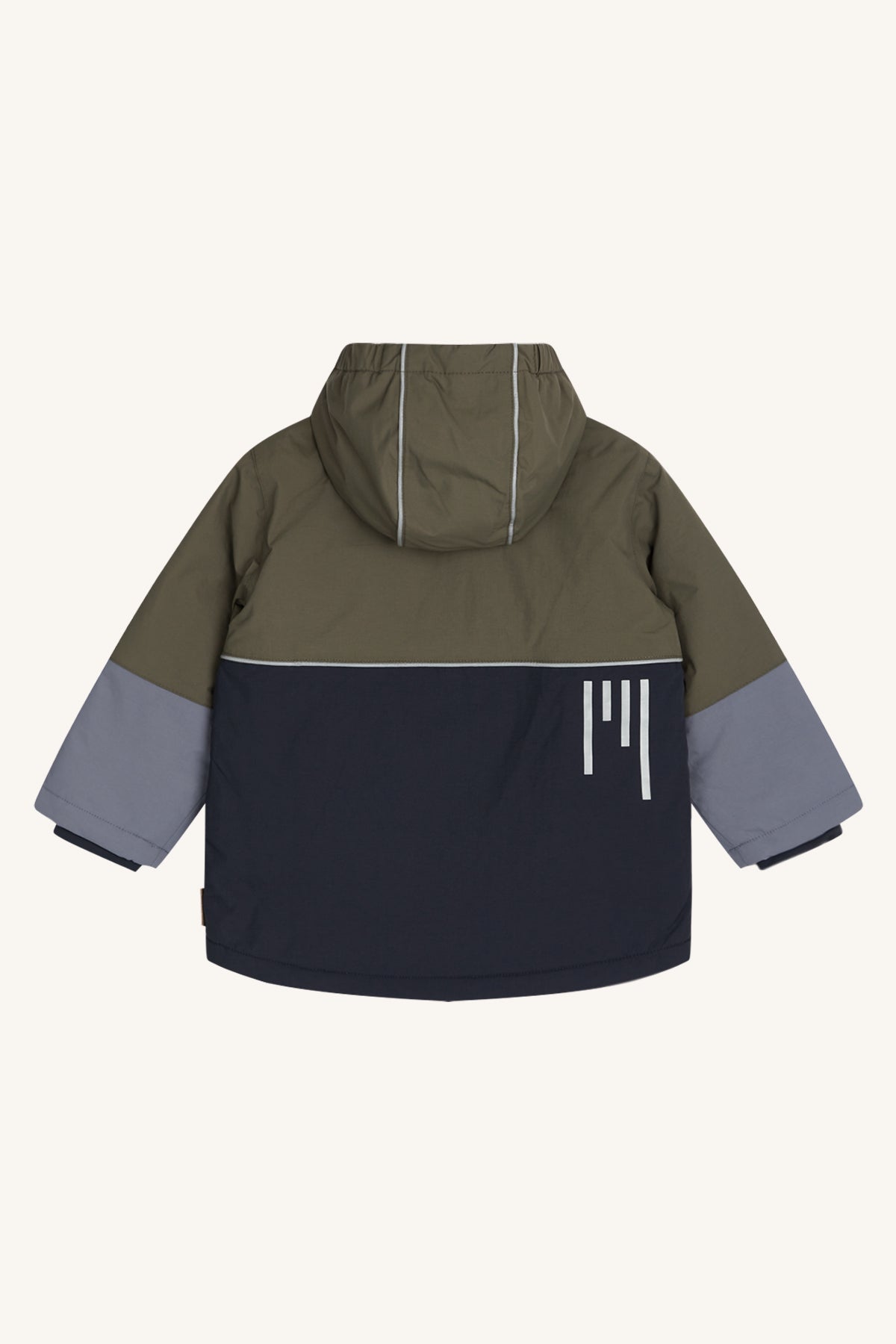 Leuke winterjas van Hust&Claire in marineblauw, legergroen en blauw