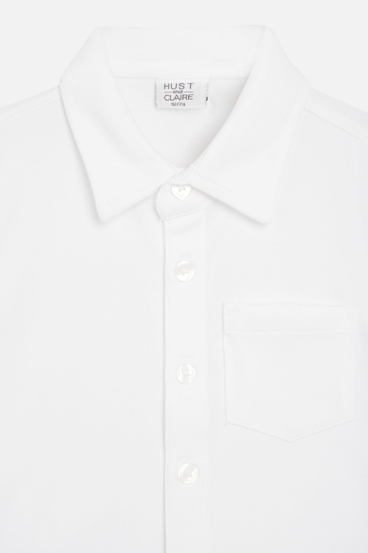 Klassiek overhemd met kraag en manchetten