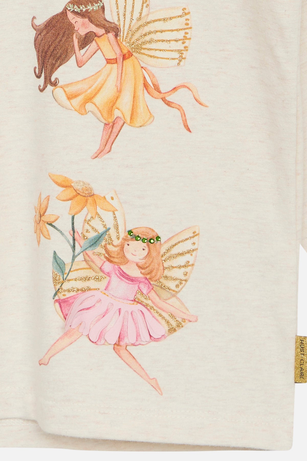 Mooi T-shirt met feetjes van Hust&Claire