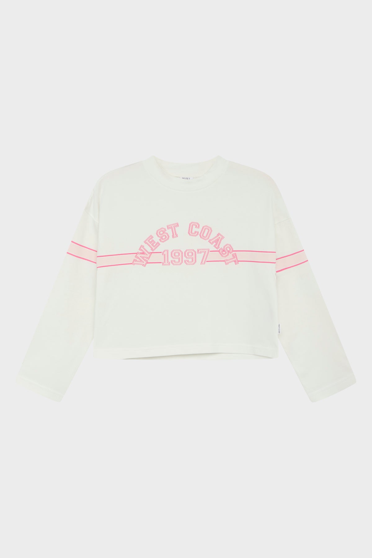 Cropped T-shirt van Hust&Claire