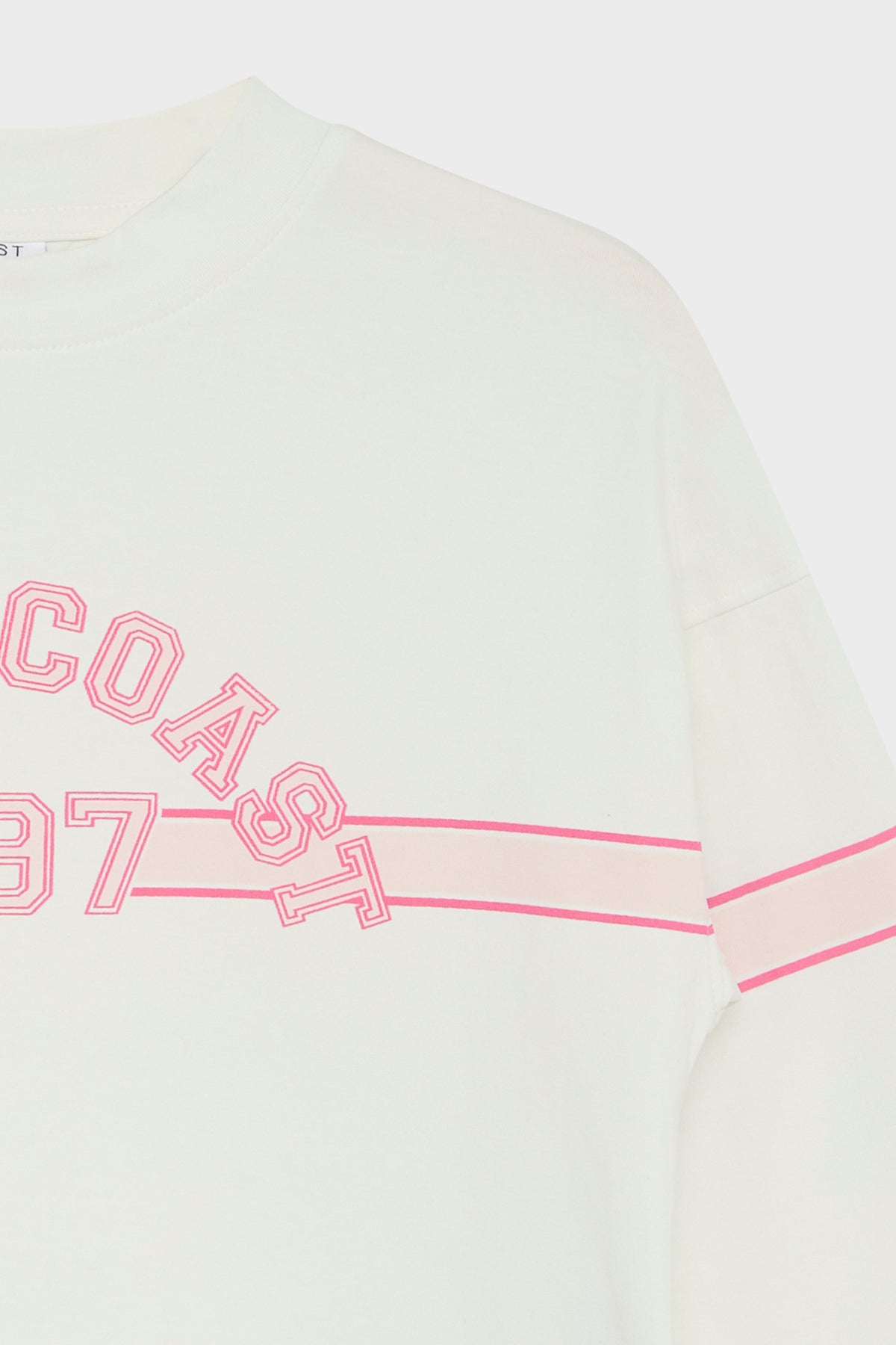 Cropped T-shirt van Hust&Claire