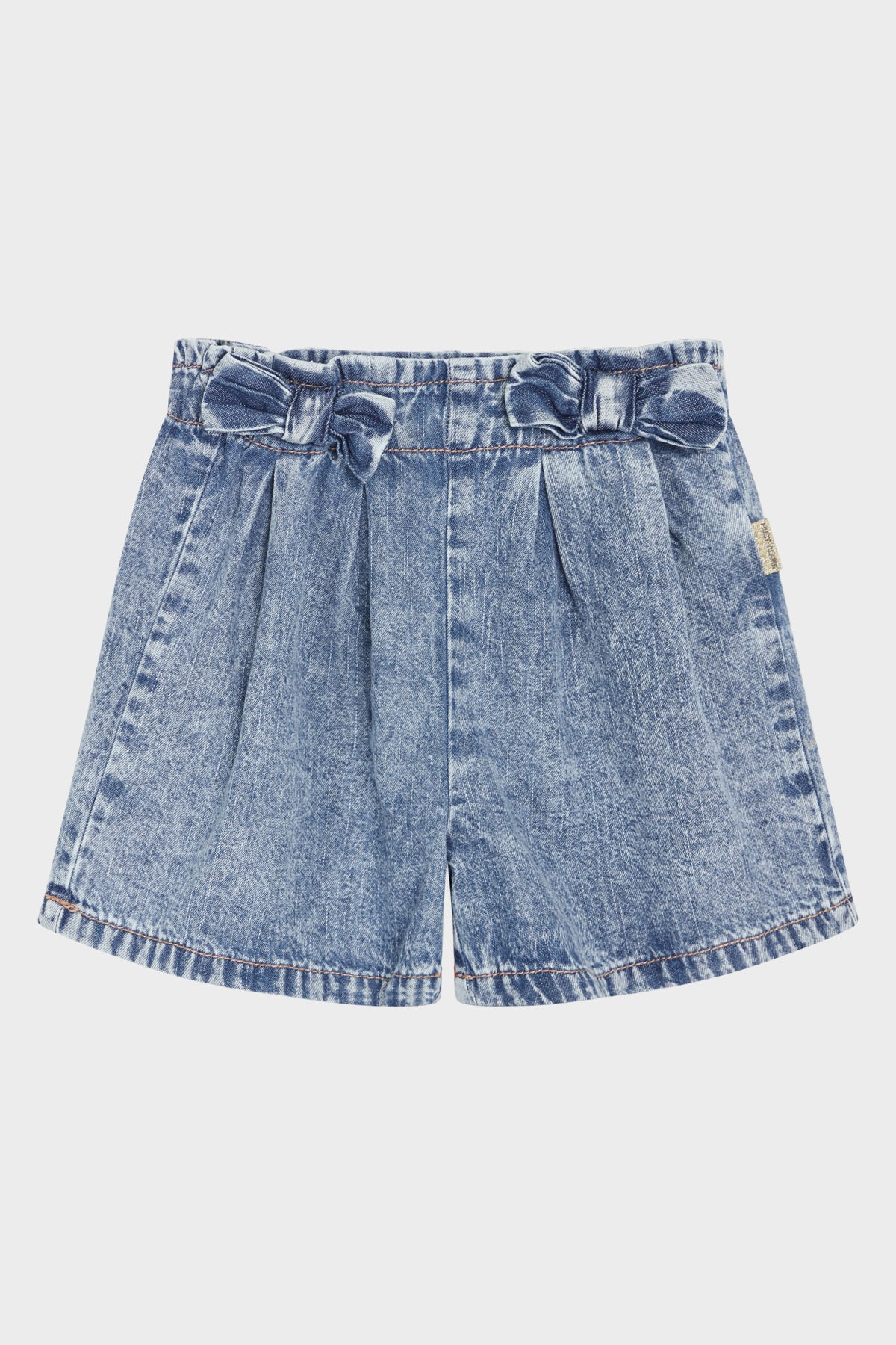 Jeanshort met mooie details van Hust&Claire