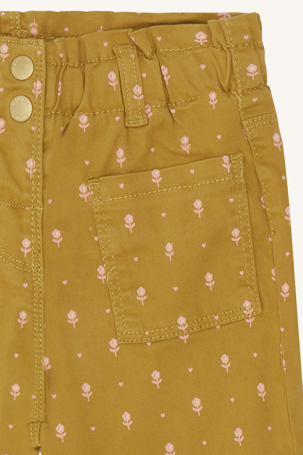 Broek Tita met bloemenprint