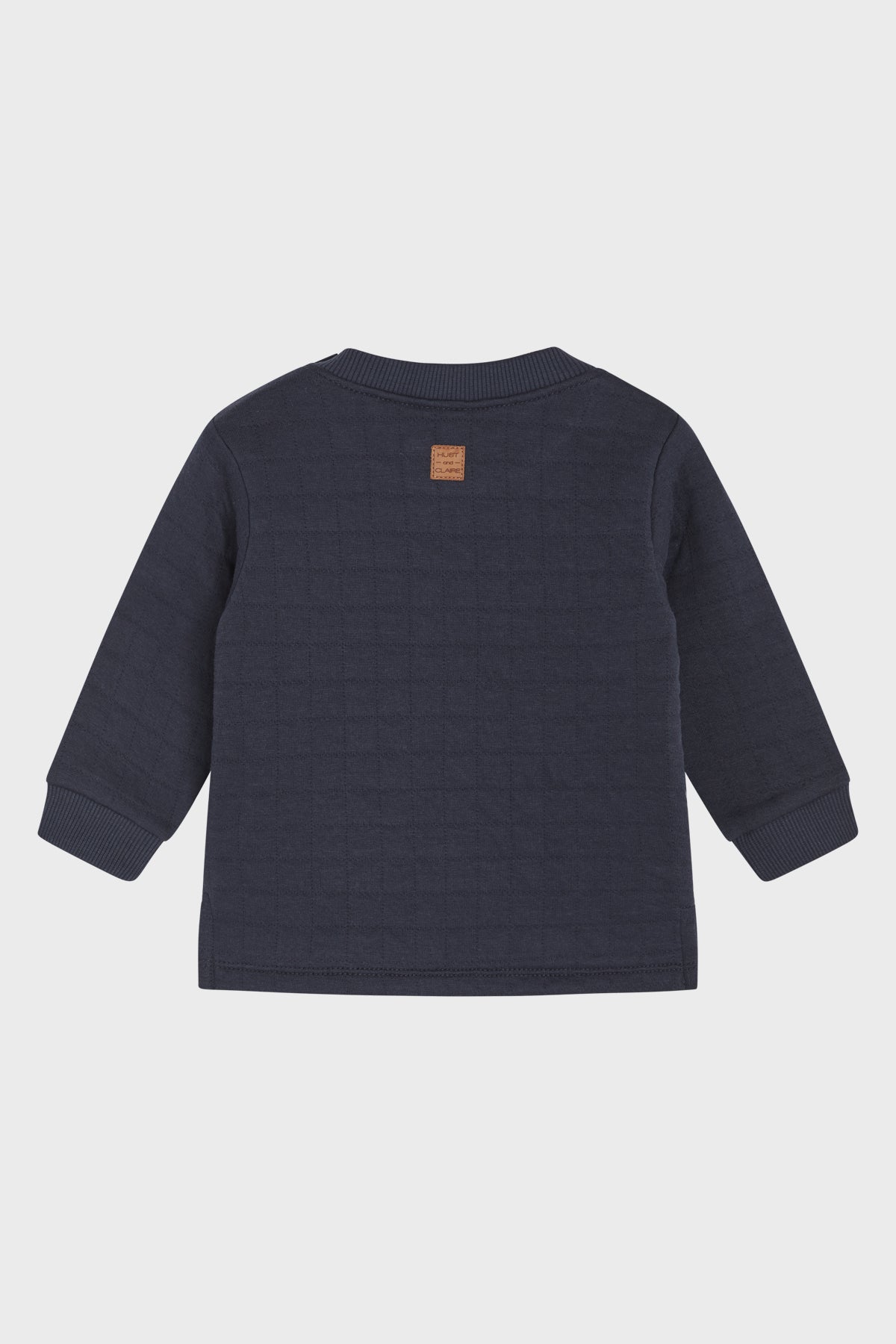 Zachte sweater met opgenaaide dino