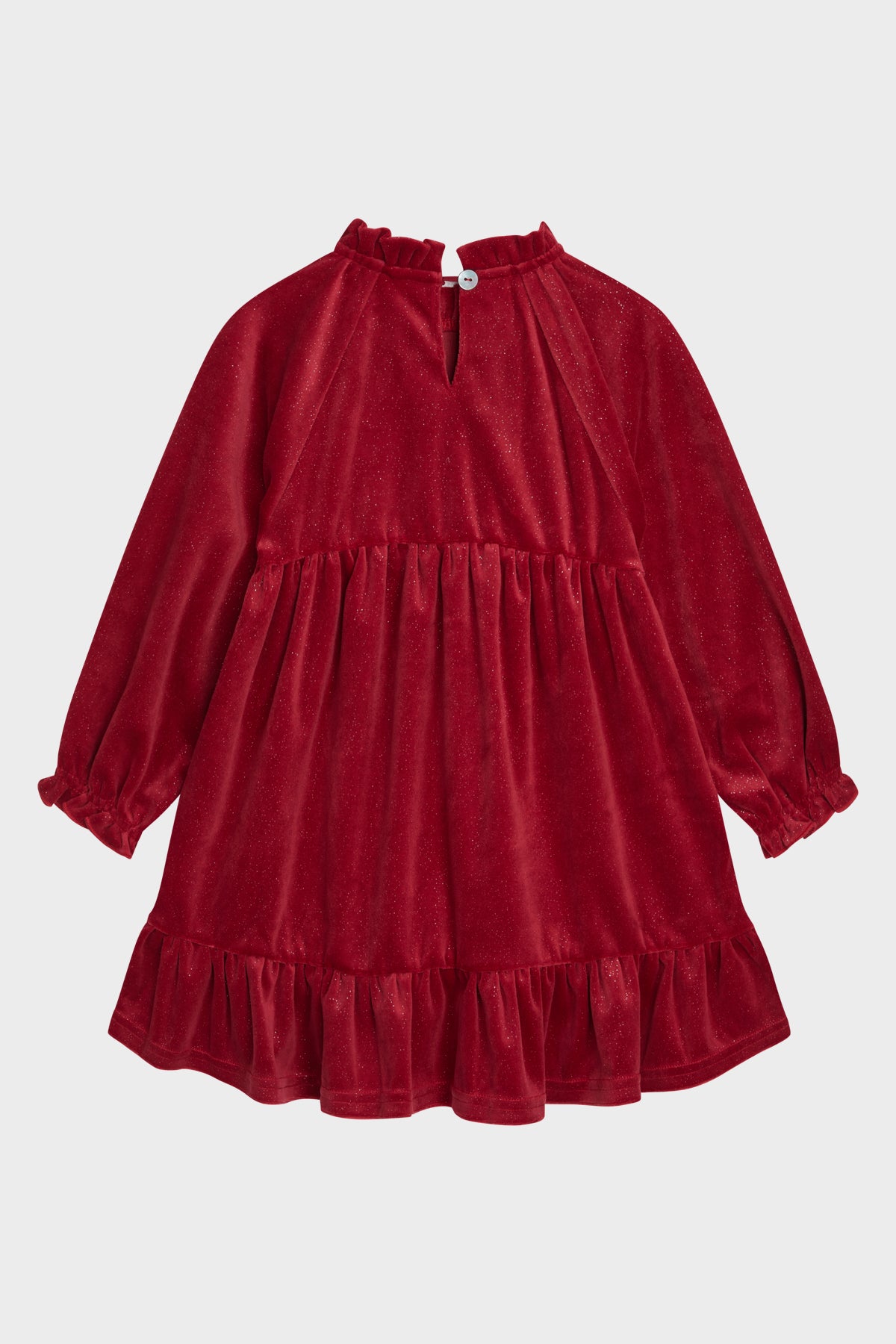 Mooie feestelijke jurk in zacht velours