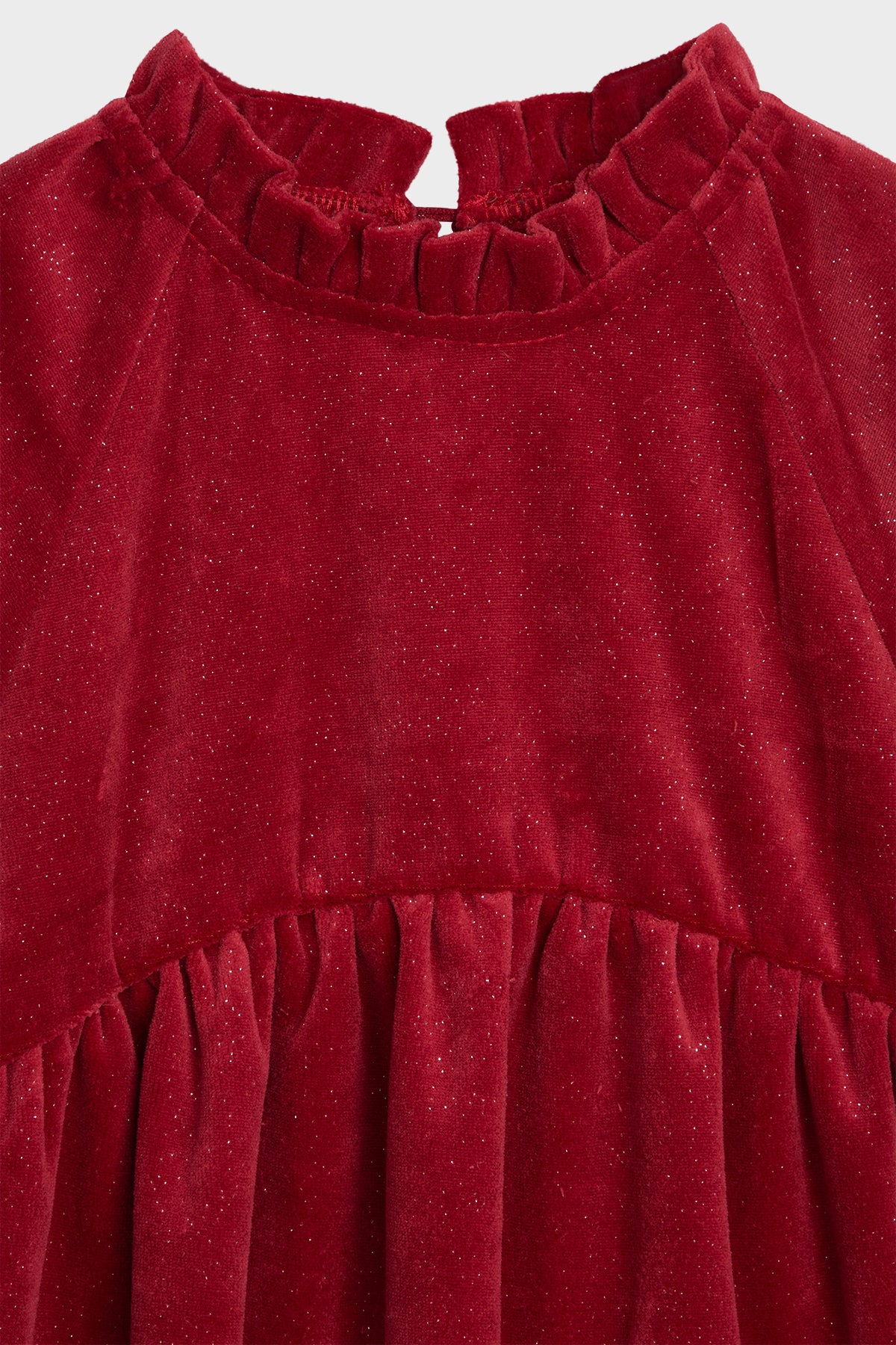 Mooie feestelijke jurk in zacht velours