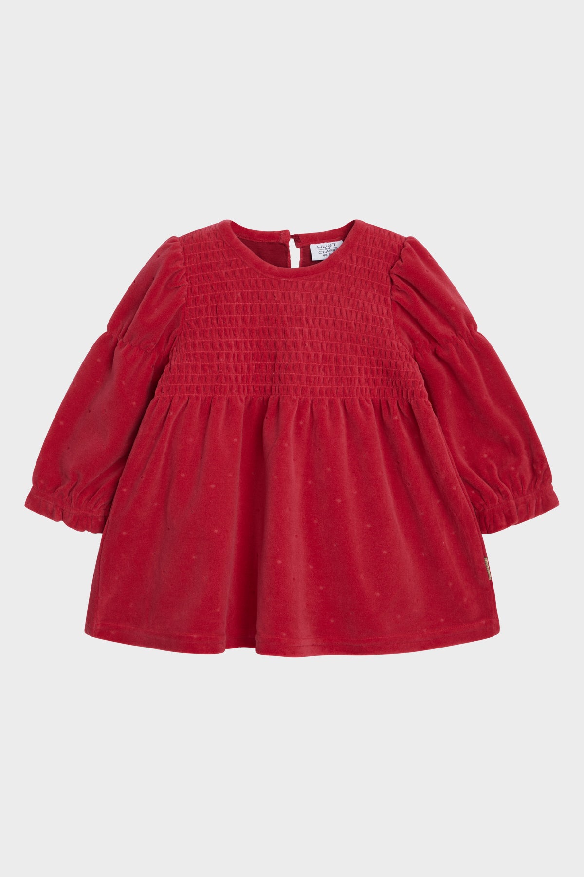 Feestelijke jurk in zacht velours