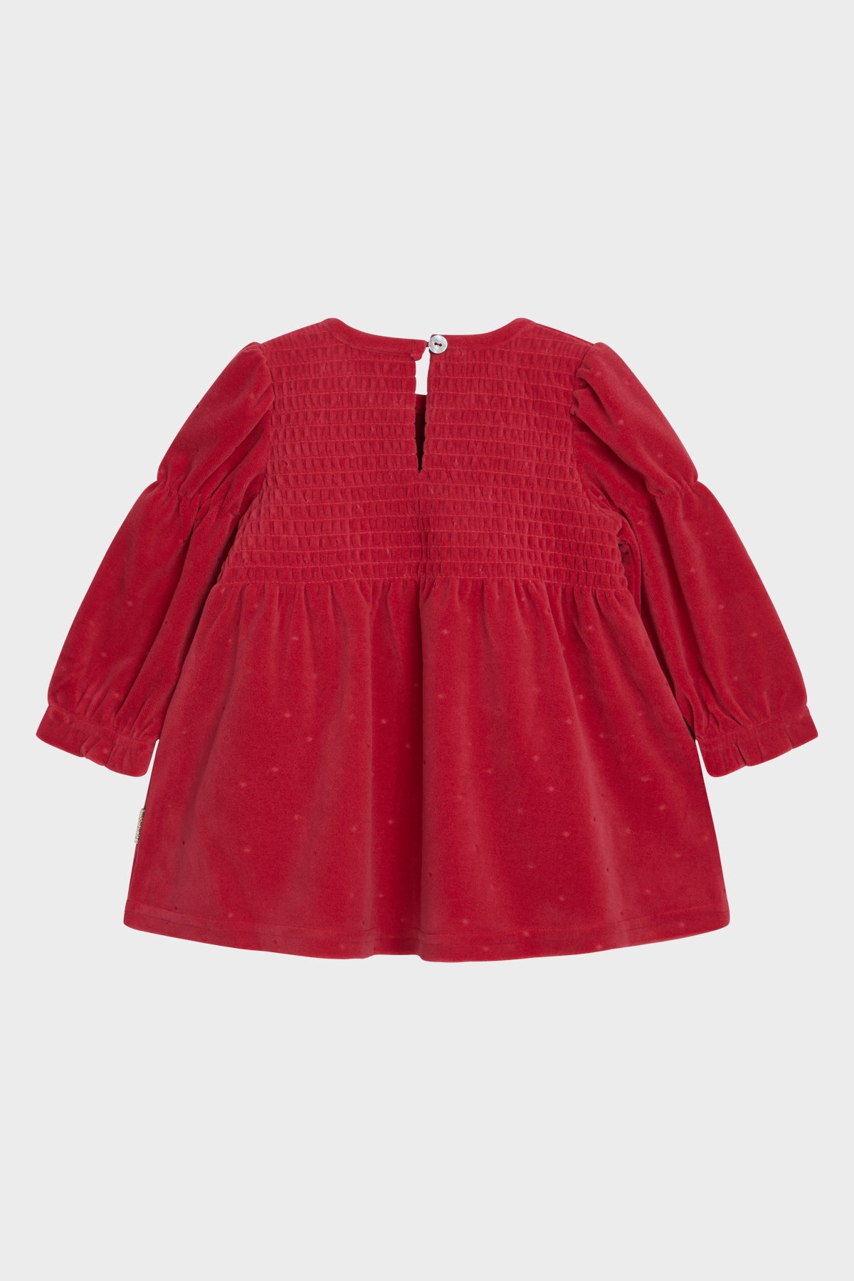 Feestelijke jurk in zacht velours