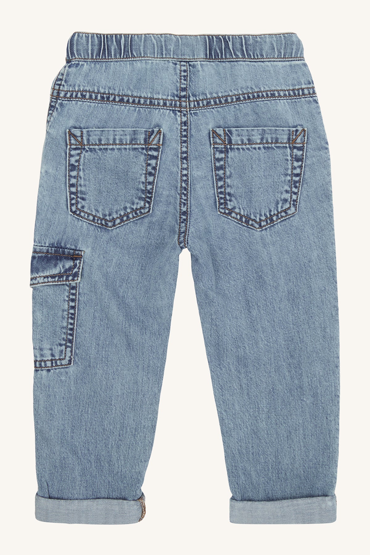 Hust & Claire – Comfortabele Denim Cargo Broek voor Stoere Kids