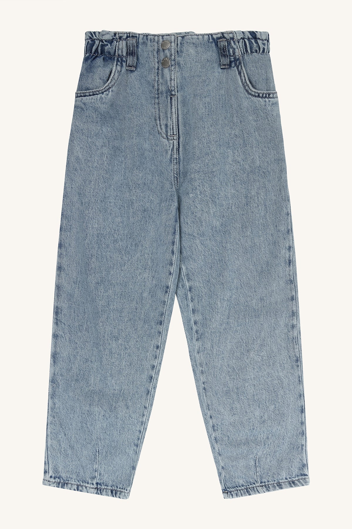 Hust & Claire – Vintage Cool: Baggy Jeans met Elastische Taille