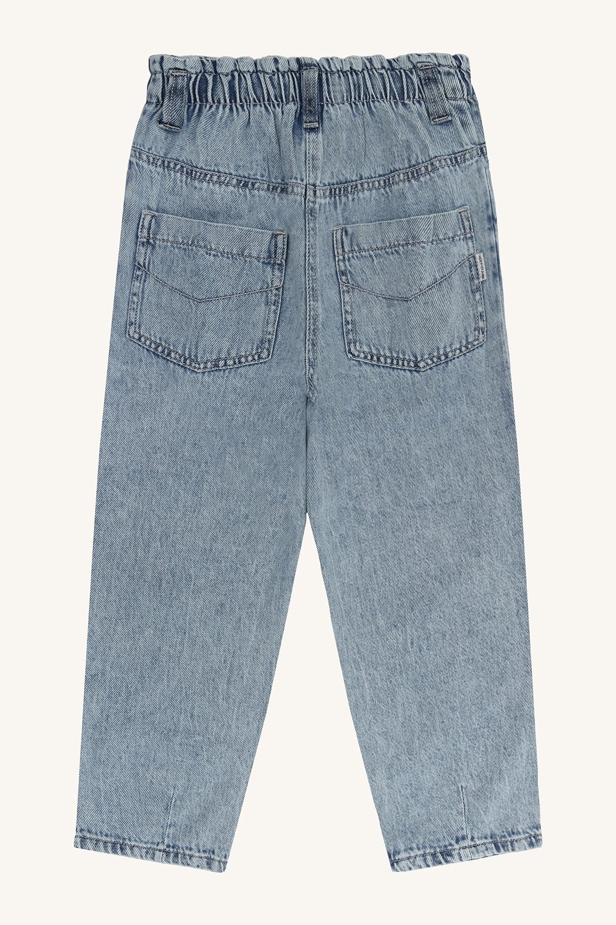 Hust & Claire – Vintage Cool: Baggy Jeans met Elastische Taille