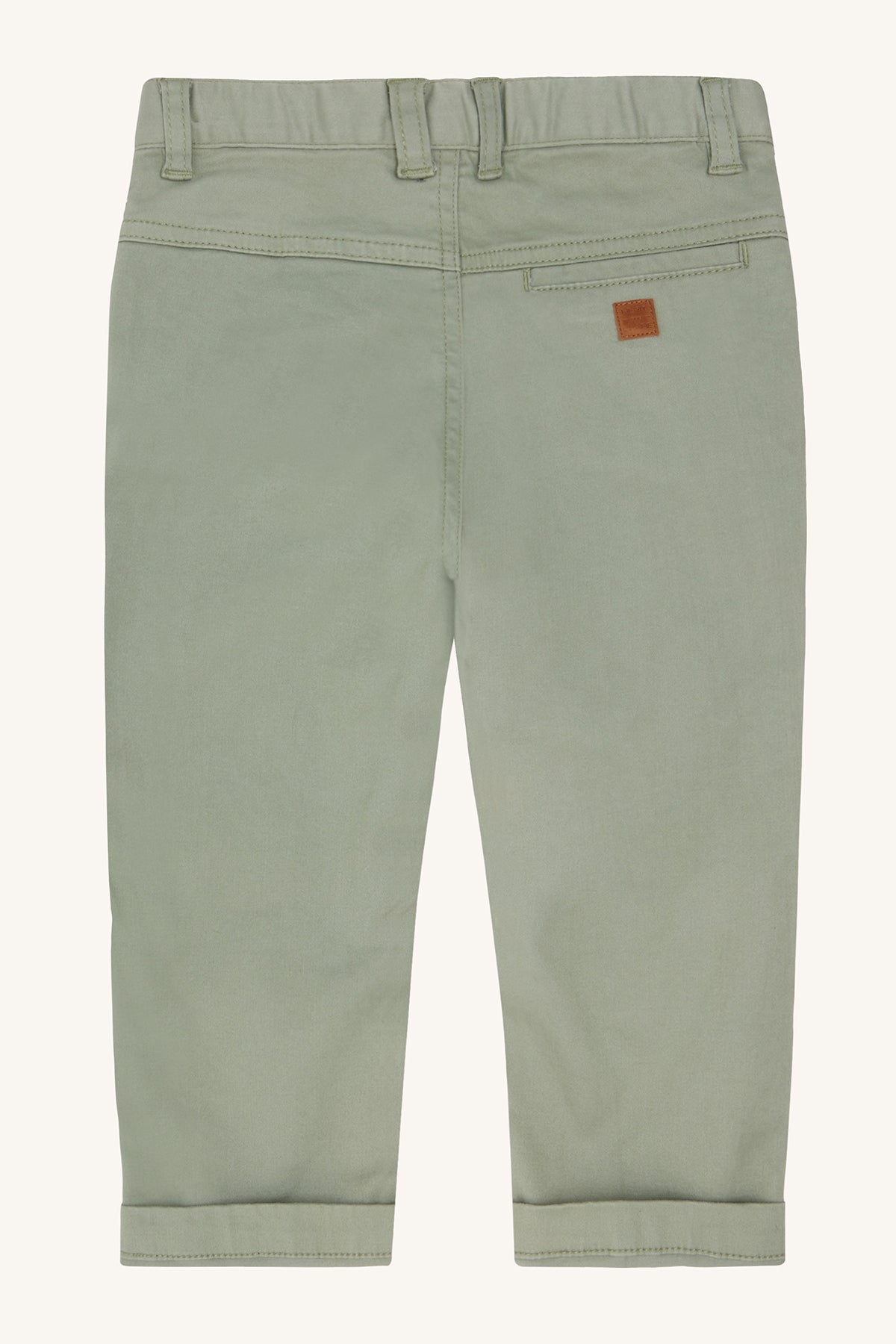 Hust & Claire Stijlvolle Chino Broek in Zacht Olijfgroen – Comfort en Klasse in Eén