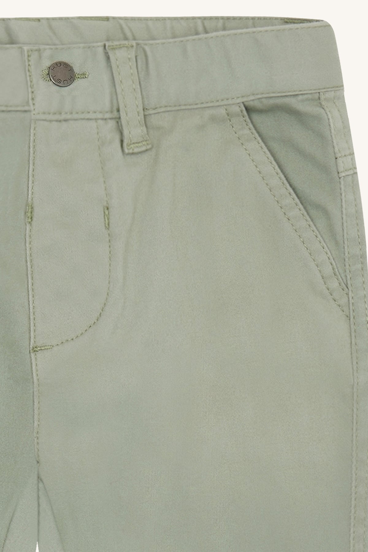 Hust & Claire Stijlvolle Chino Broek in Zacht Olijfgroen – Comfort en Klasse in Eén