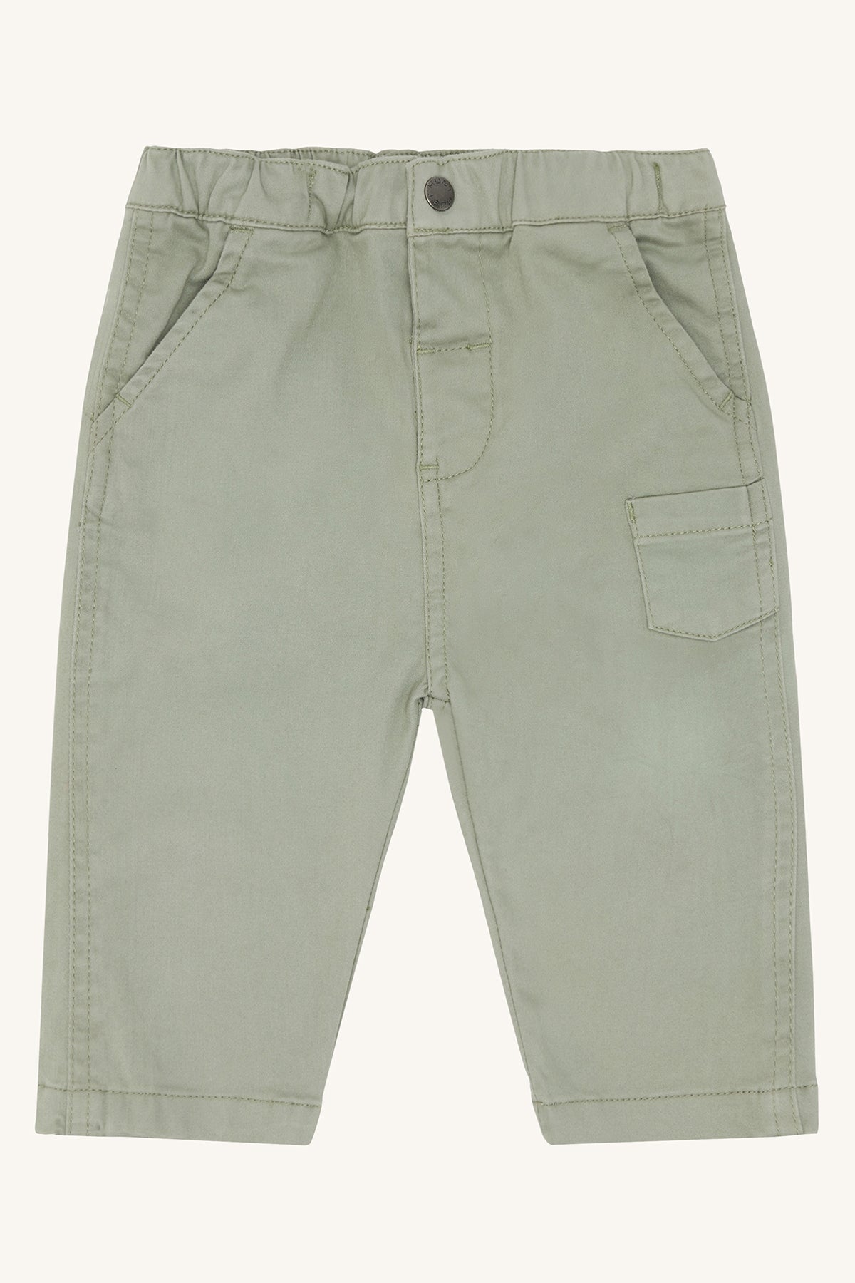 Hust & Claire - Avontuurlijke Chino in Zachtgroen