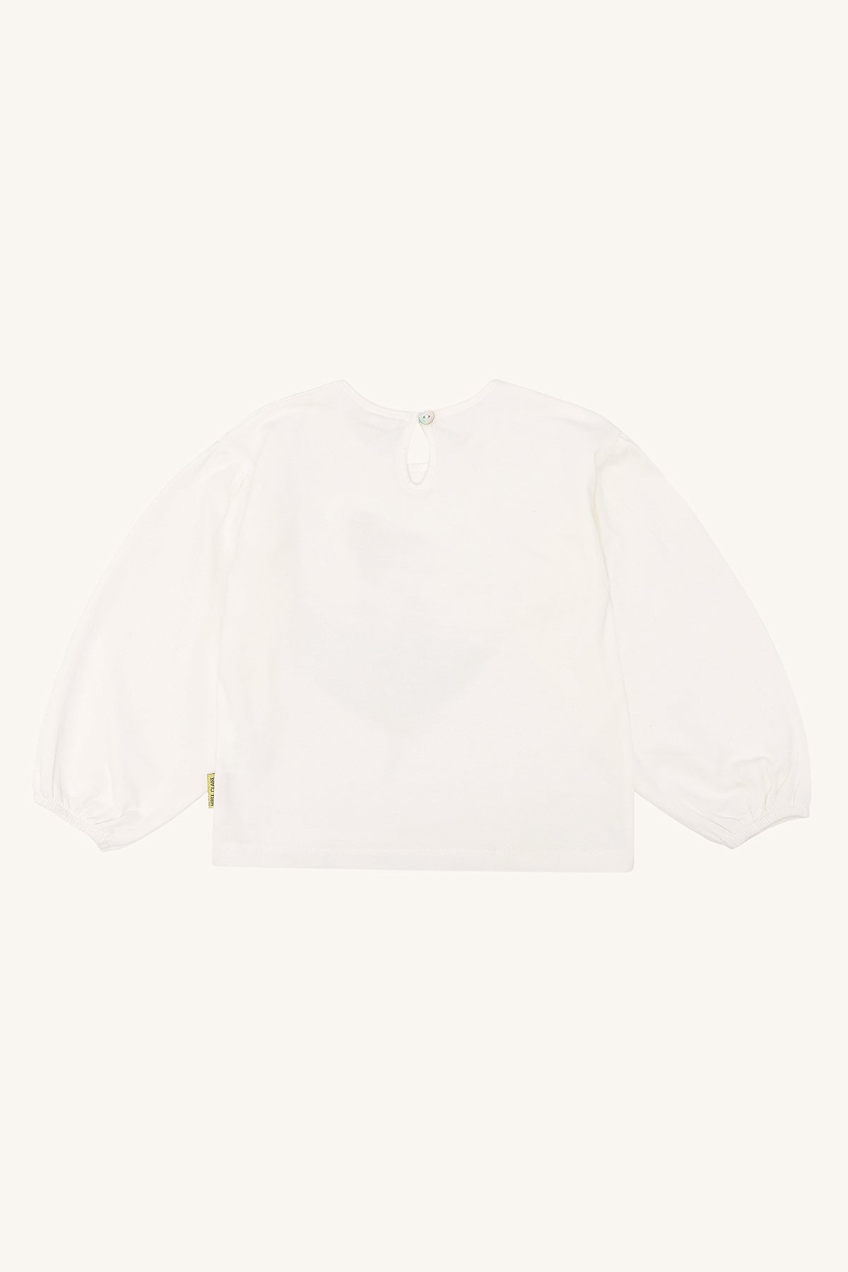 Hust & Claire Meisjestrui – Crème Longsleeve met Ballerina & Tule Detail