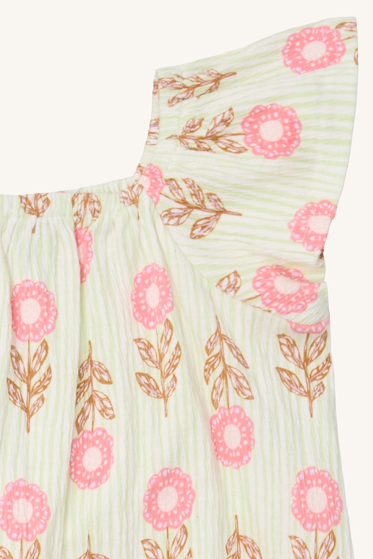 🌸 Zomerse Bloemenjurk met Speelse Vlindermouwen – Licht & Luchtig!