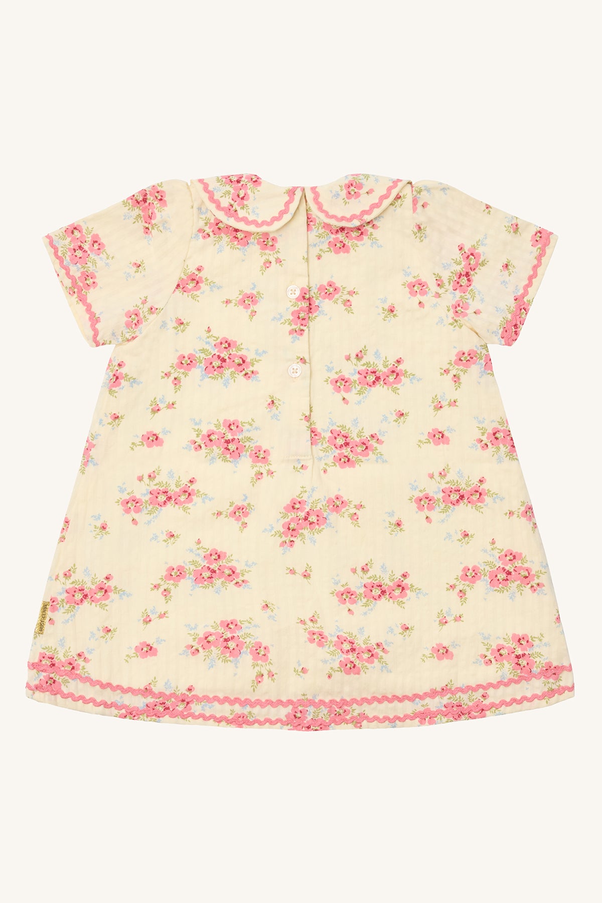 🌸 Romantische Vintage Bloemenjurk – Tijdloze Elegantie voor Jouw Kleintje!