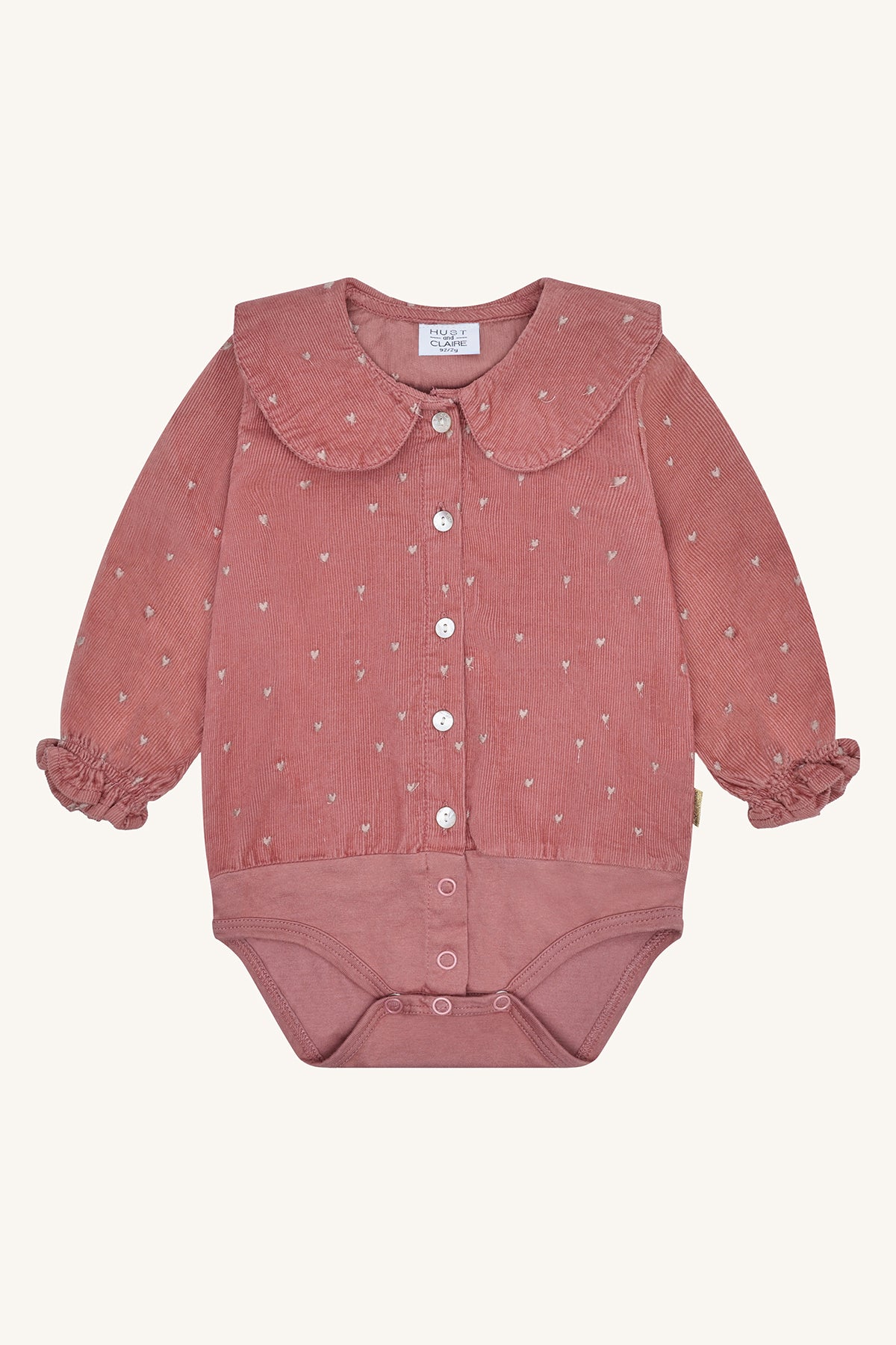 💕 Hartjes & fluweel – een droom van een romper!