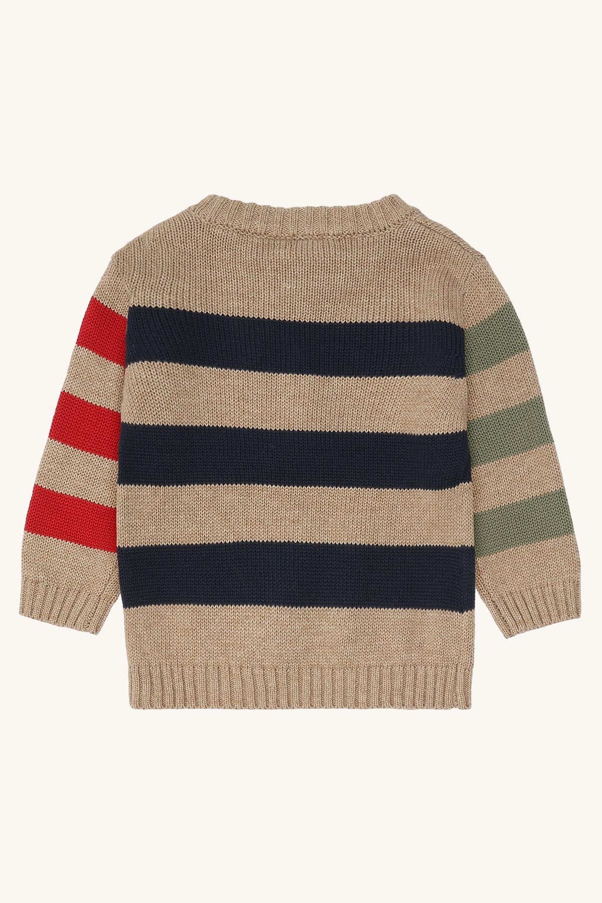 🛟 Gestreepte Trui met Kleuraccenten – Hust & Claire 🛟