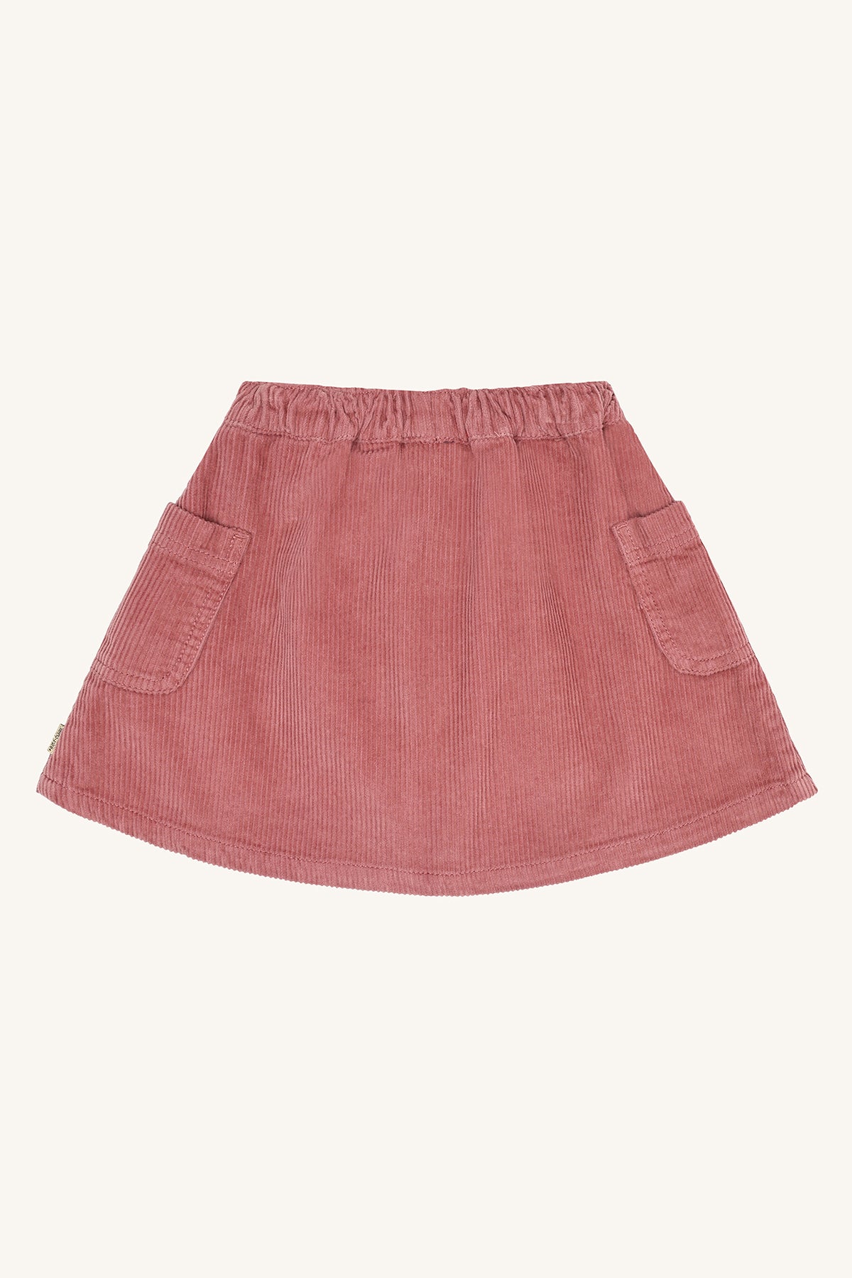 🌸 Ribfluwelen Rok met Knoopsluiting – Hust & Claire 🌸