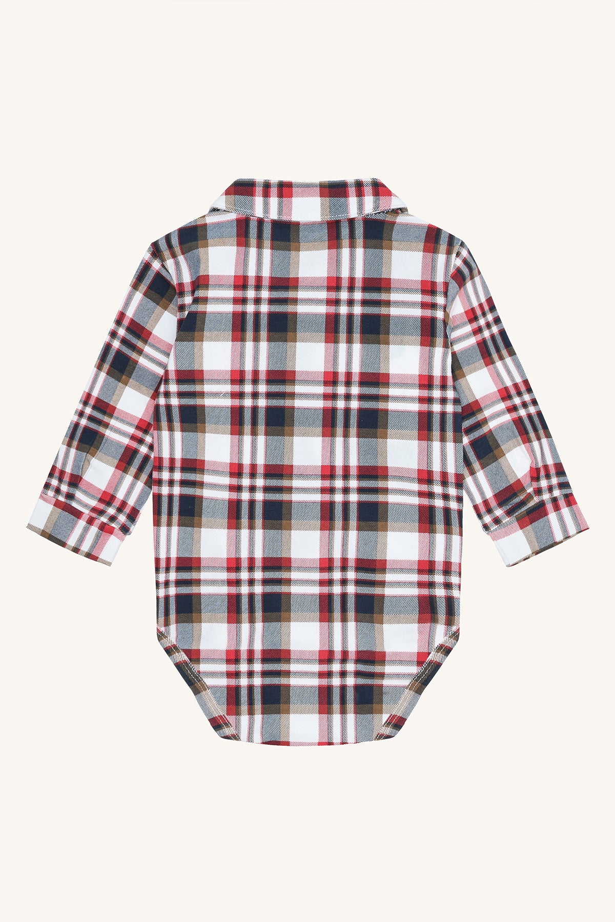 👔 Hust&Claire – Geruite Hemdbody voor Stoere Mini's 👶